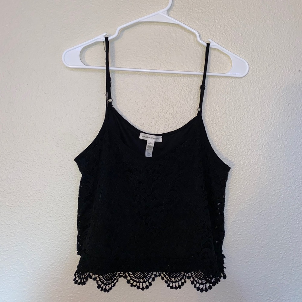 COPY - Ambiance Apparel Lace Tank Top ✨